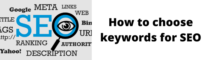 How to choose keywords for seo banner